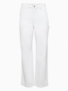 Aritzia TNA White Greenwich Pant